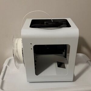 Compact White 3D Printer for Innovative Projects